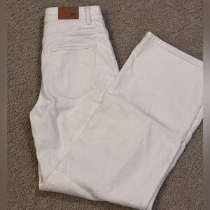 BKE Billie Off White Wide Leg Jeans NWOT